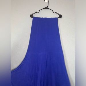 Mermaid style jersey skirt